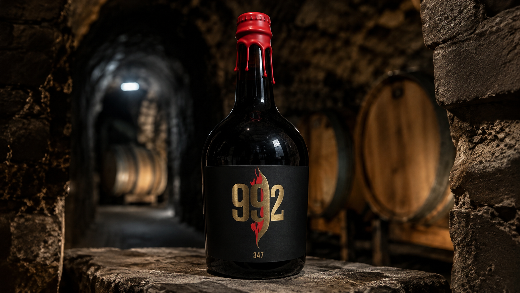 Botella 992 en la mina